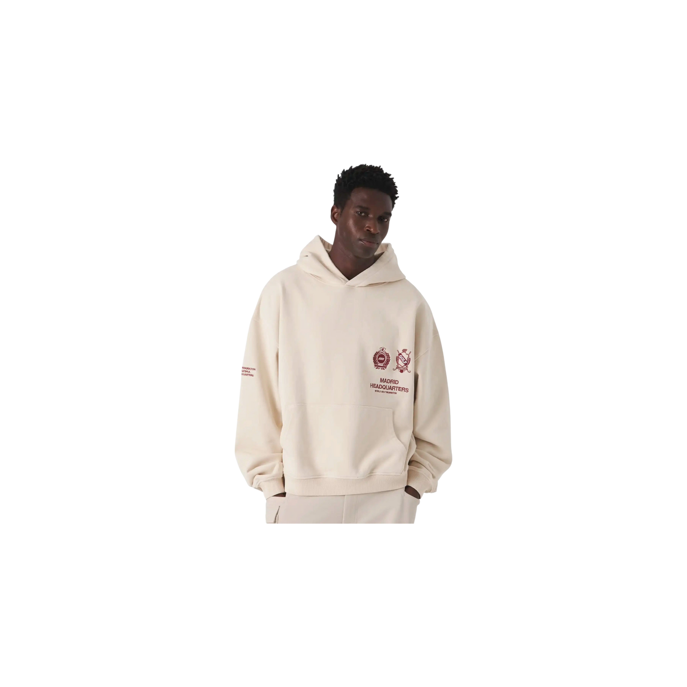 Eme Studios Dotti Off Sand Oversized Hoodie