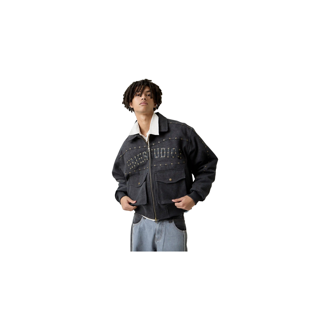 Eme Studios Drift Shadow Workwear Bomber Coat