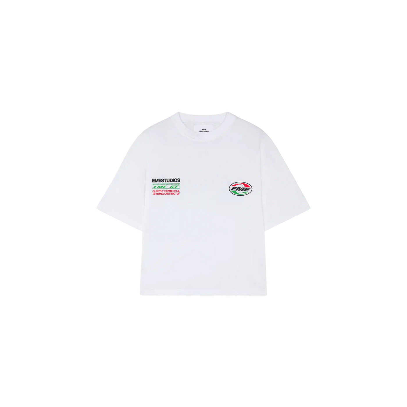 Eme Studios Duality Pearl Oversized T-Shirt