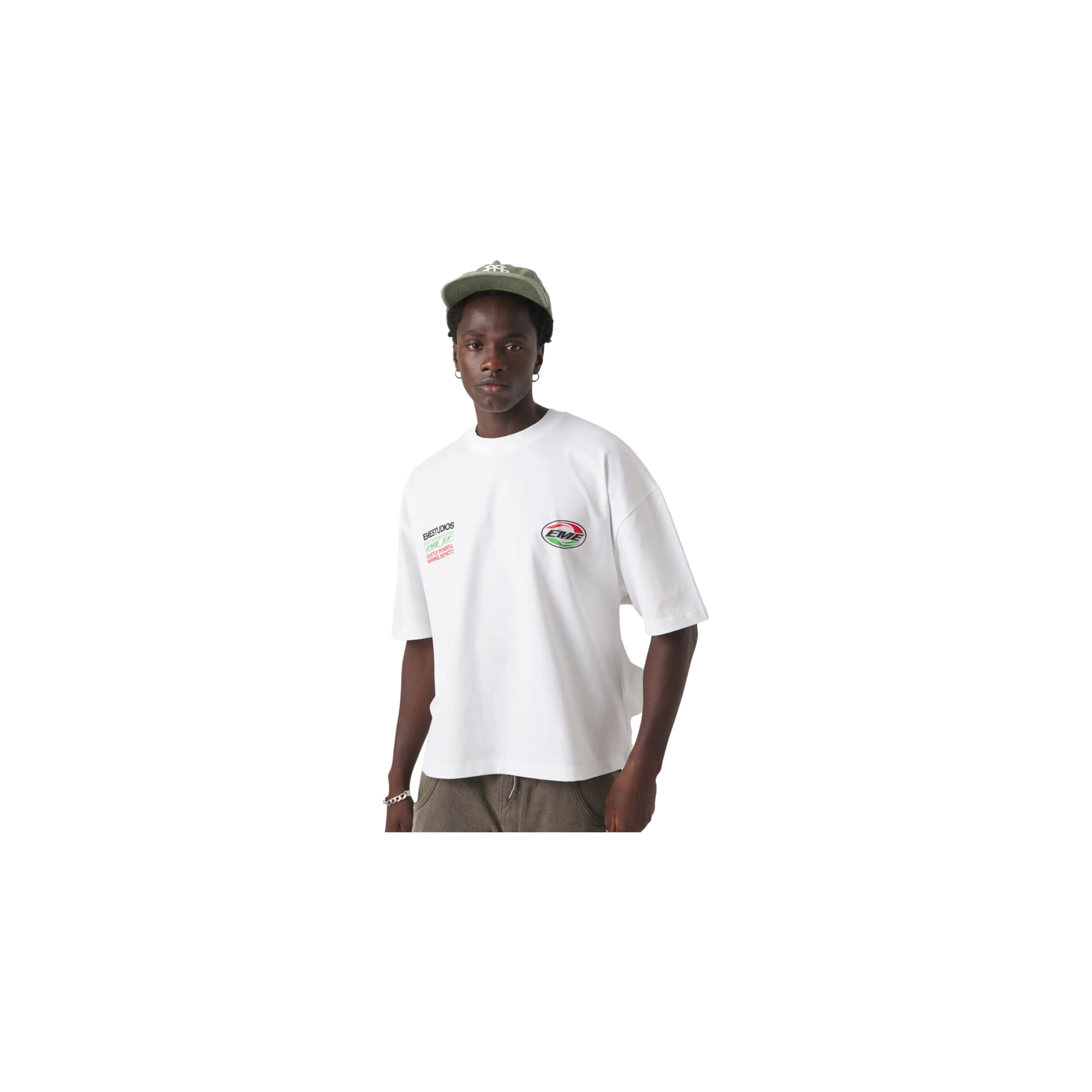 Eme Studios Duality Pearl Oversized T-Shirt