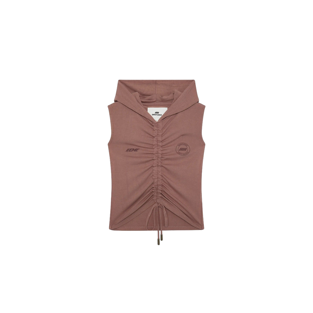 Eme Studios Dune Choco Hooded Top