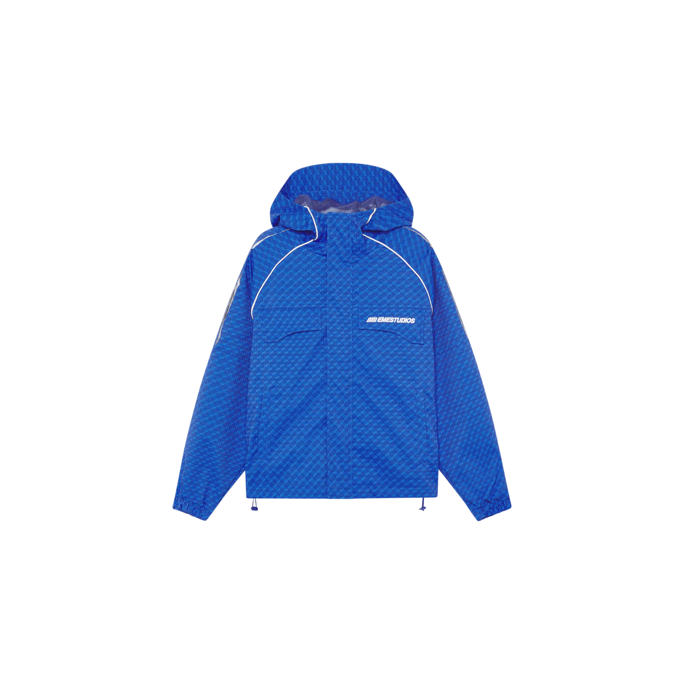 Eme Studios Echo Midnight Grid Windbreaker