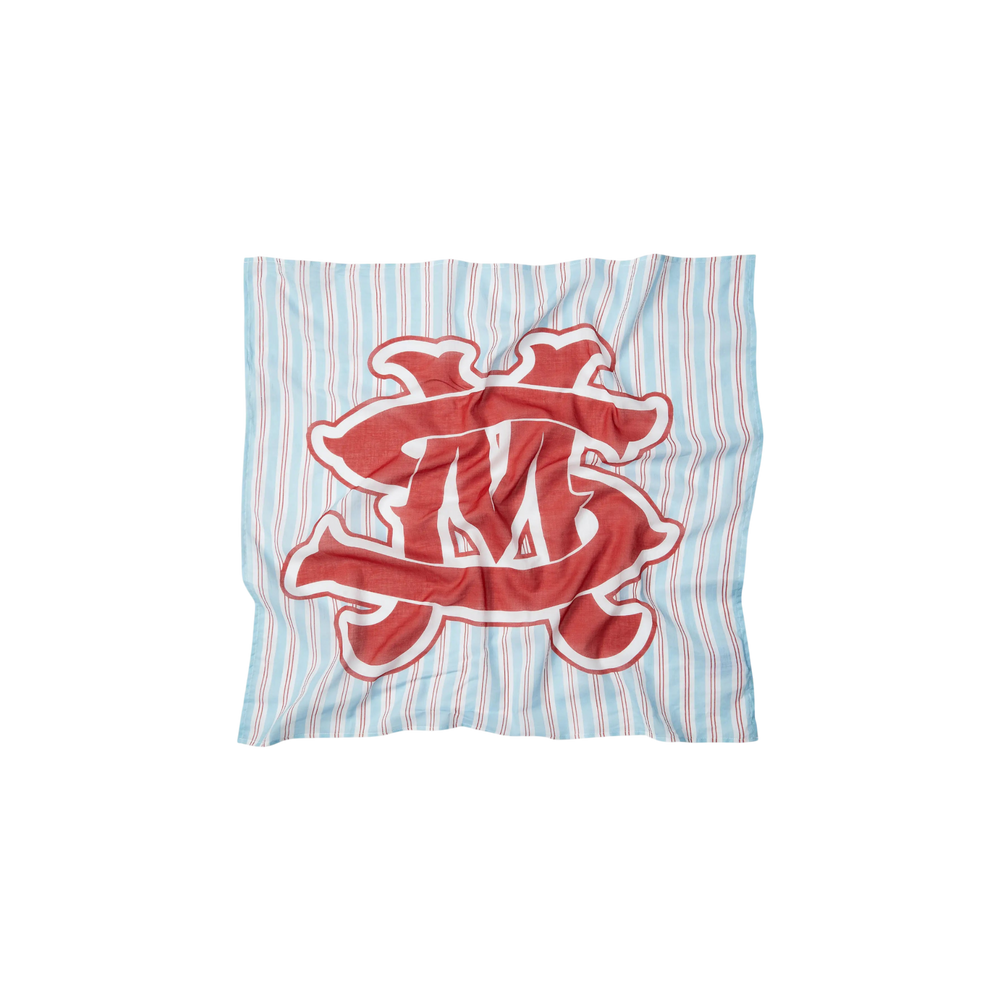 Eme Studios Eme Blue Striped Bandana