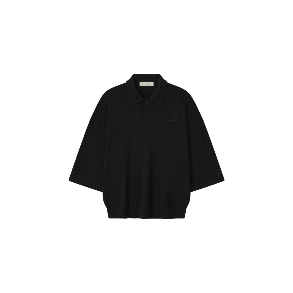 Fear of God Essentials Signature 3/4 Sleeve 90s Knit Polo