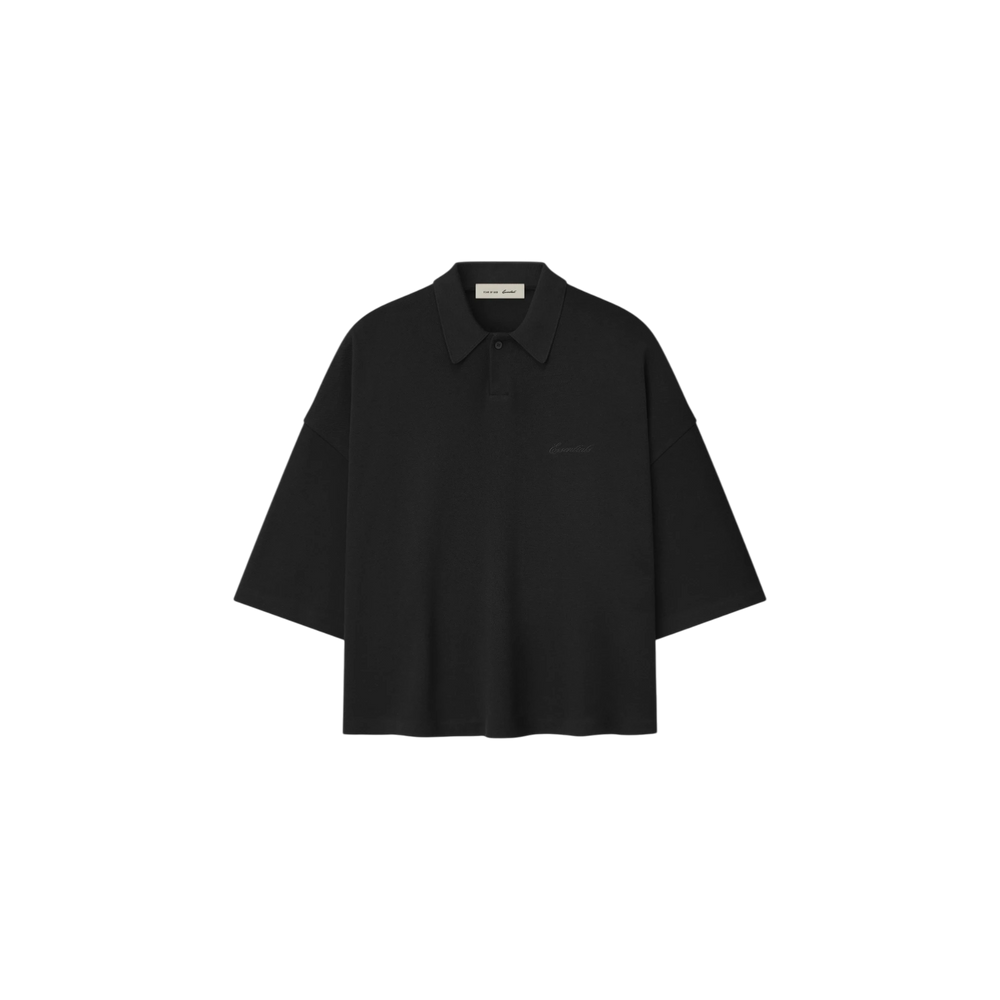 Fear of God Essentials Pique Signature 90s Cropped Polo