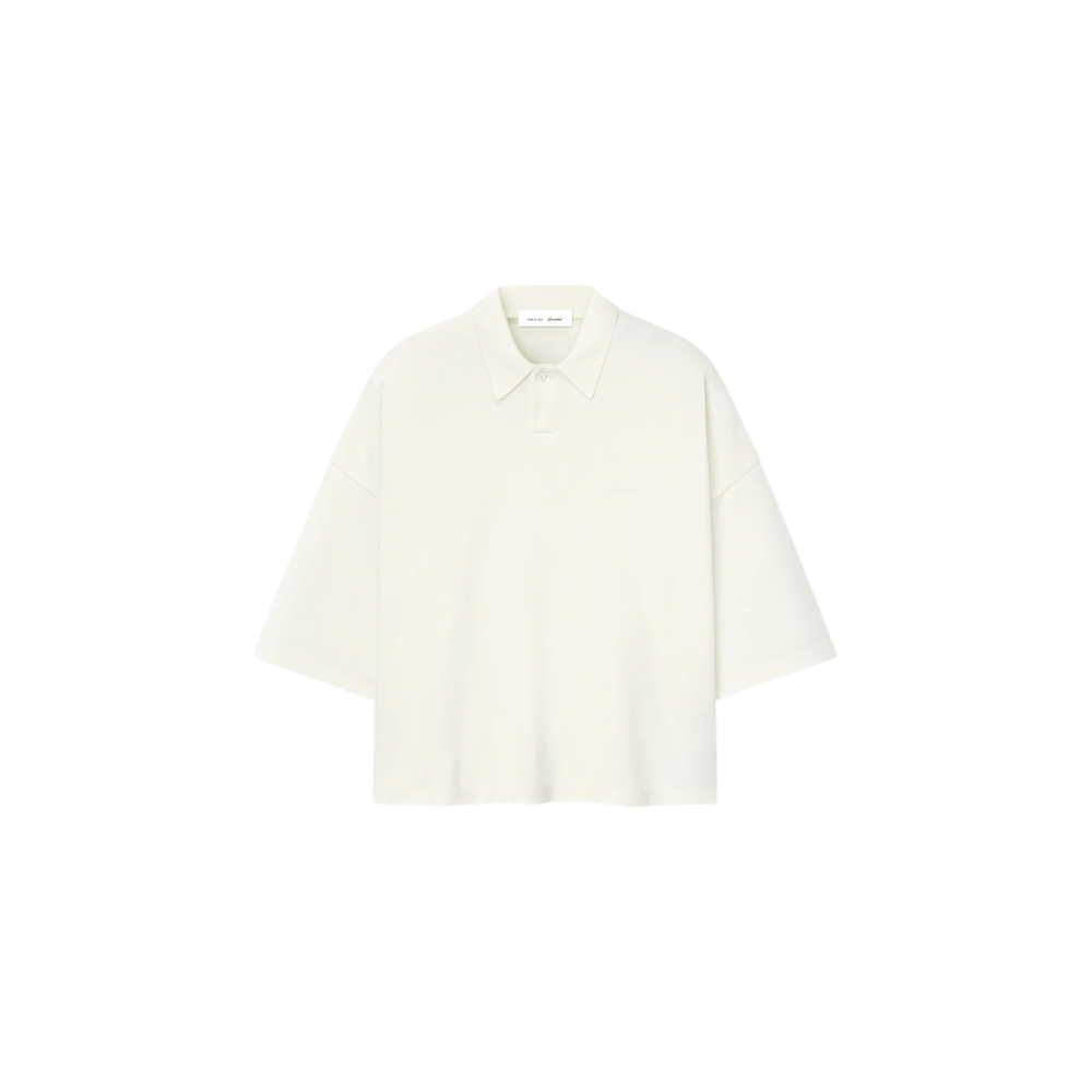 Fear of God Essentials Pique Signature 90s Cropped Polo