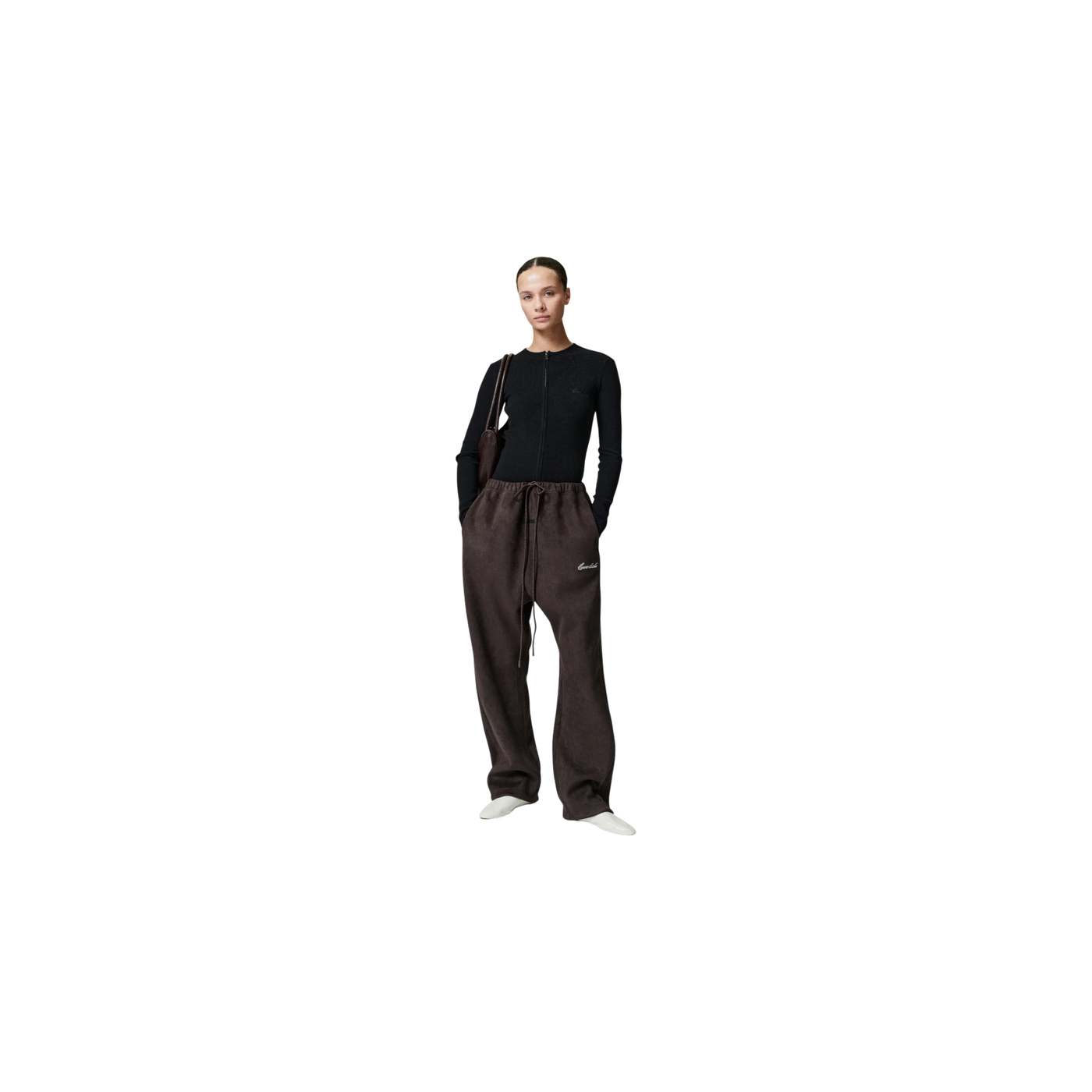 Fear of God Essentials Suede Fleece Signature Relaxed Pant