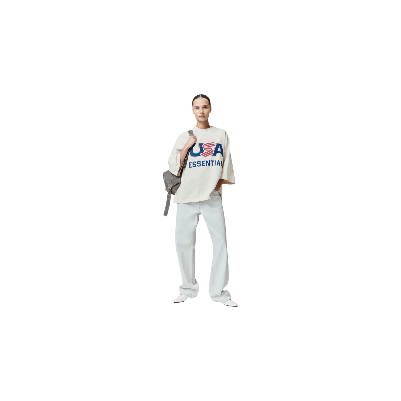 Fear of God Essentials USA Baseball Merch T-shirt