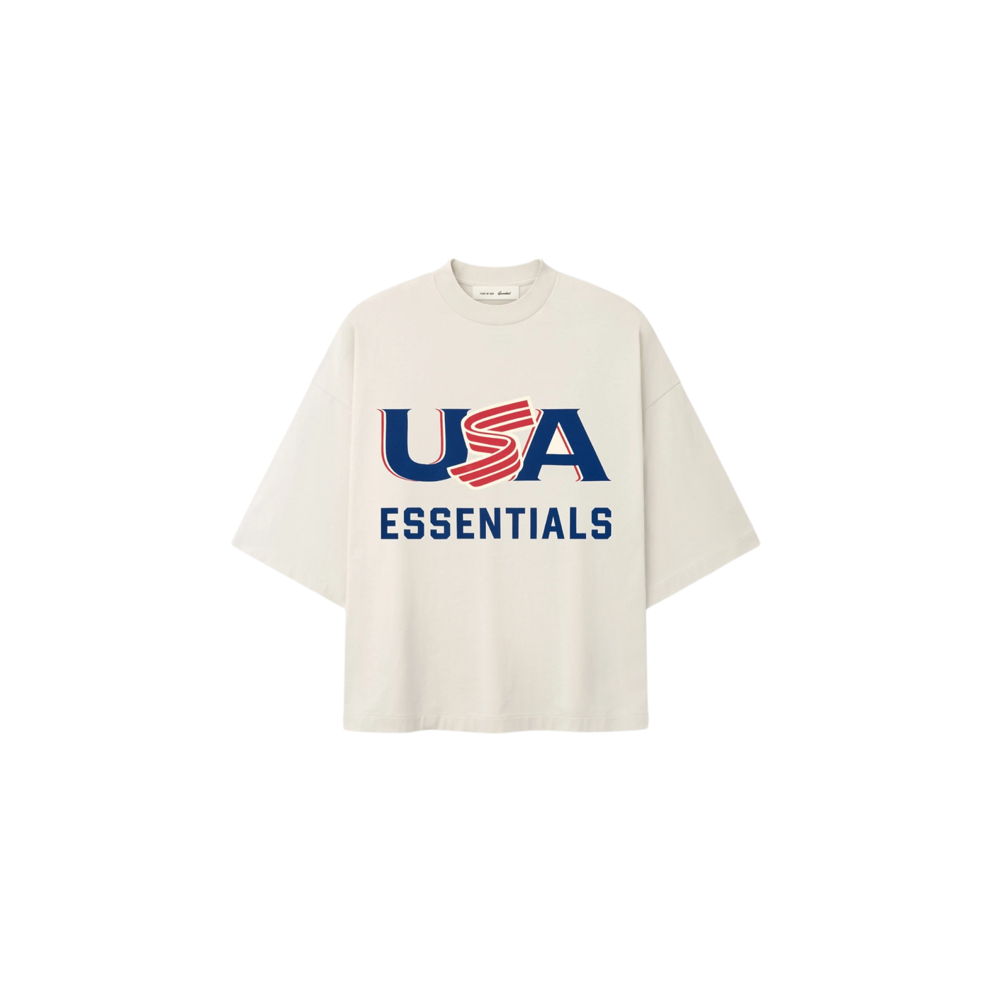Fear of God Essentials USA Baseball Merch T-shirt