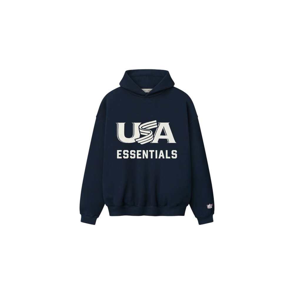 Fear of God Essentials USA Baseball Sport Hoodie