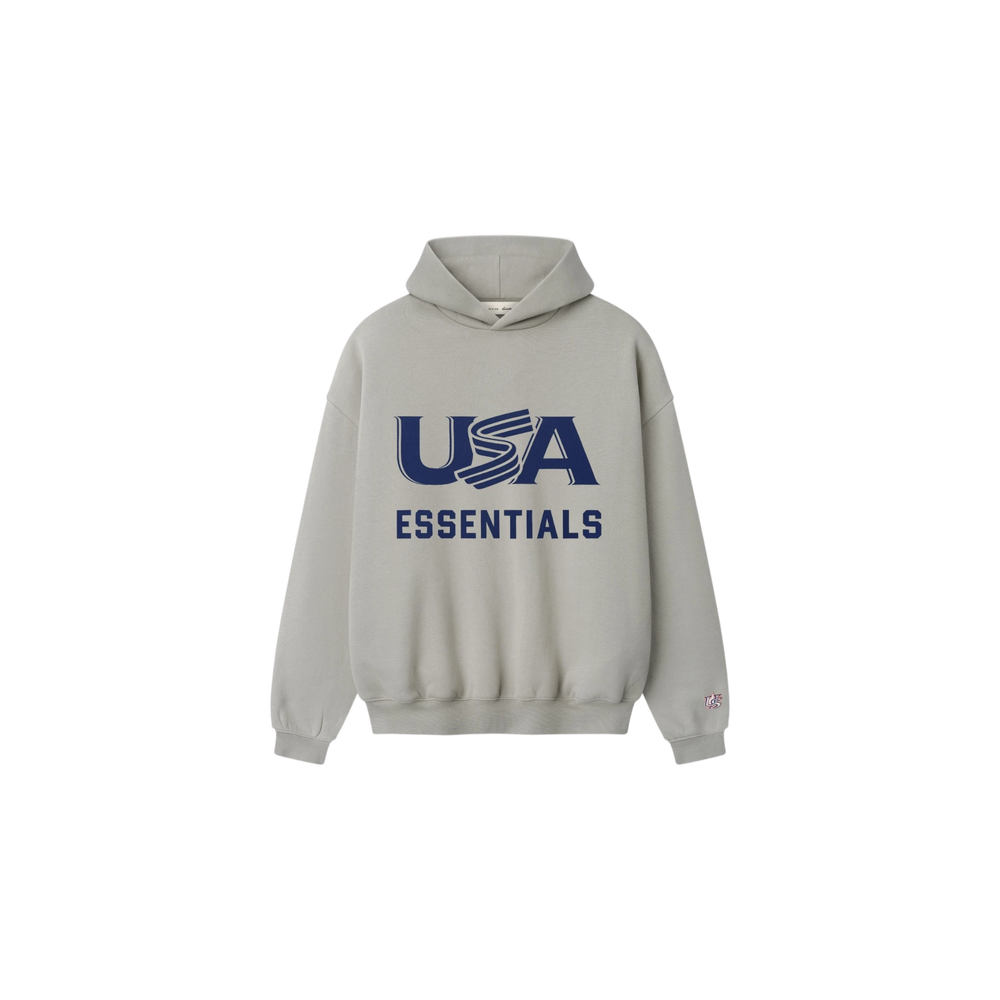 Fear of God Essentials USA Baseball Sport Hoodie