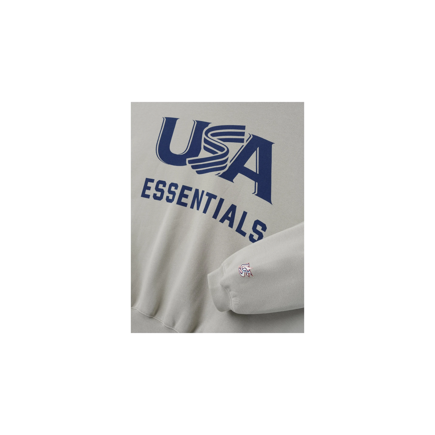 Fear of God Essentials USA Baseball Sport Hoodie