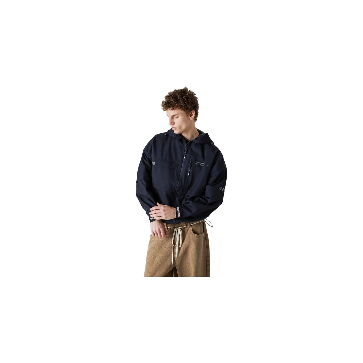 Eme Studios F - 5135 Navy Windbreaker