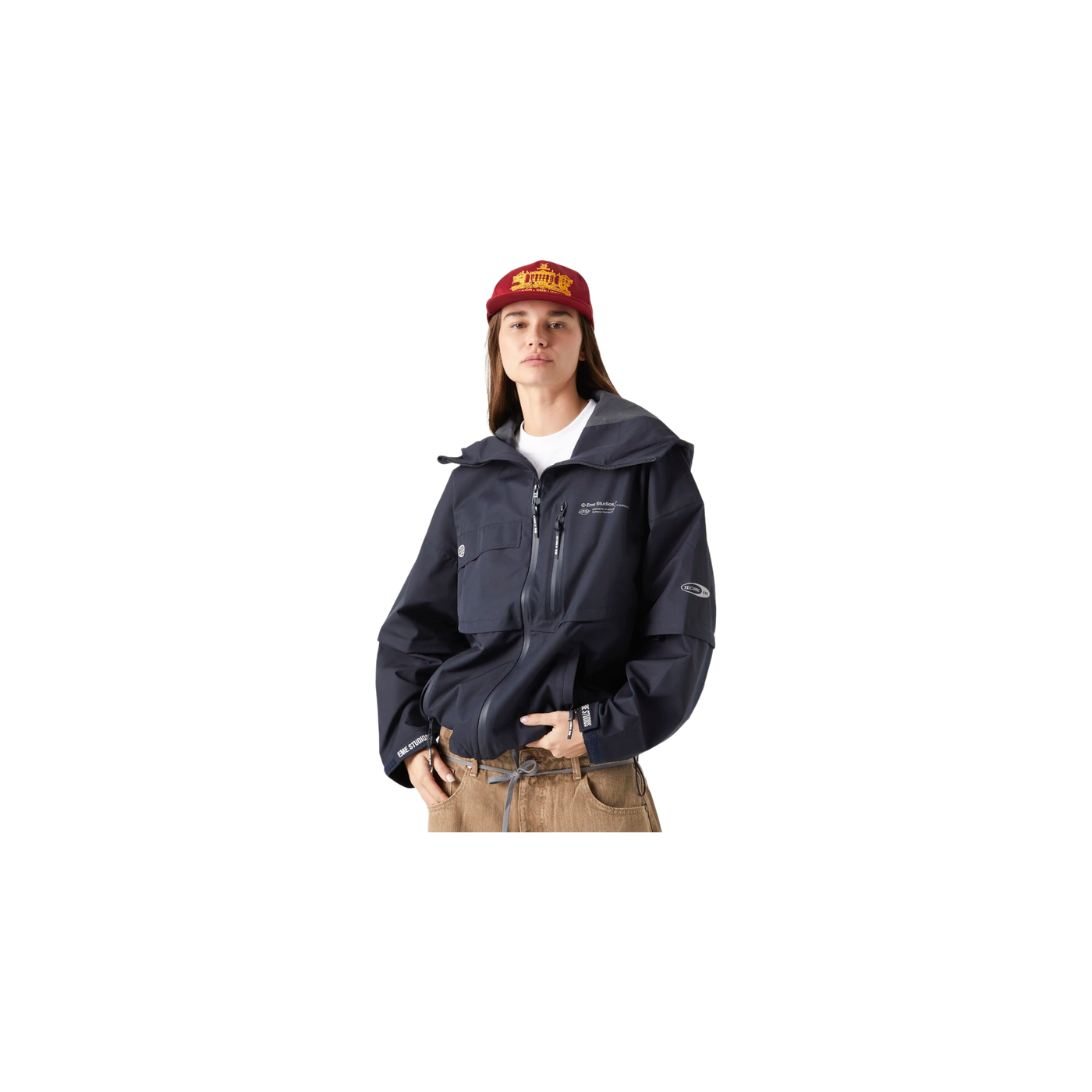 Eme Studios F - 5135 Navy Windbreaker