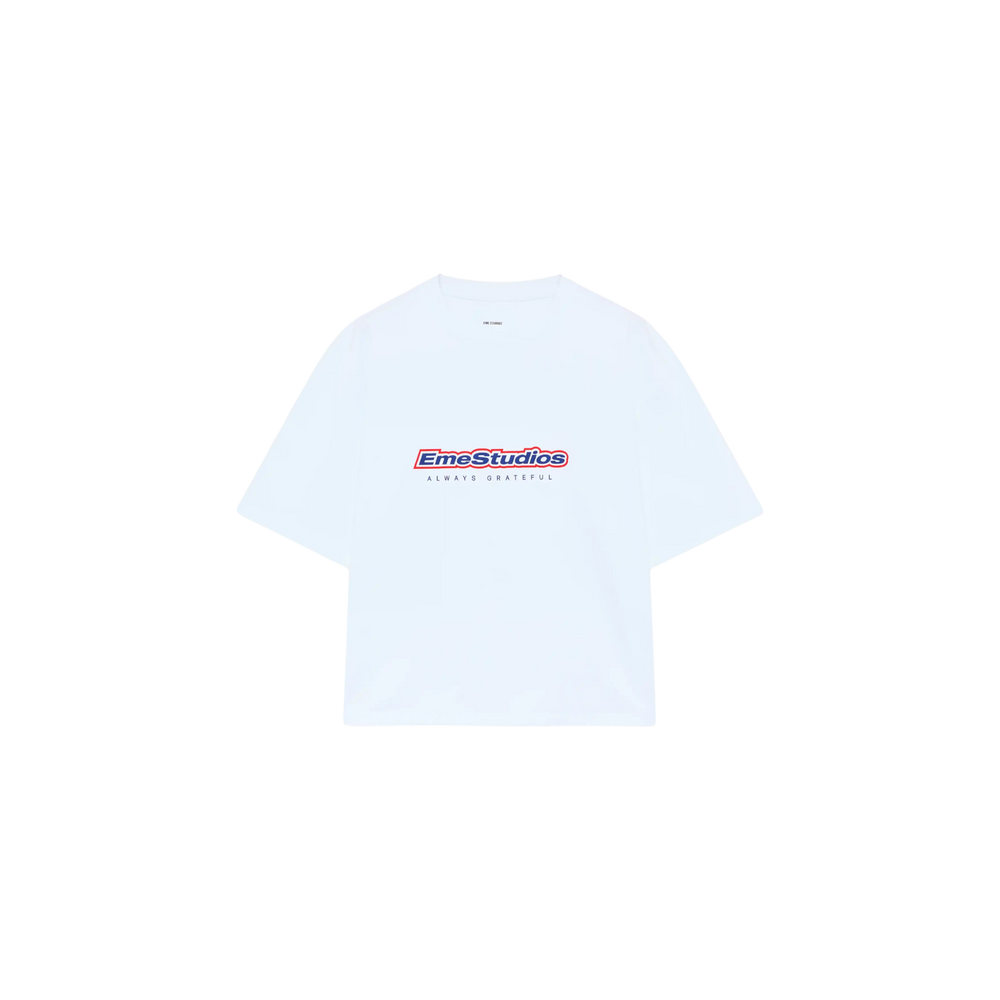 Eme Studios F Box Pearl Oversized T-Shirt