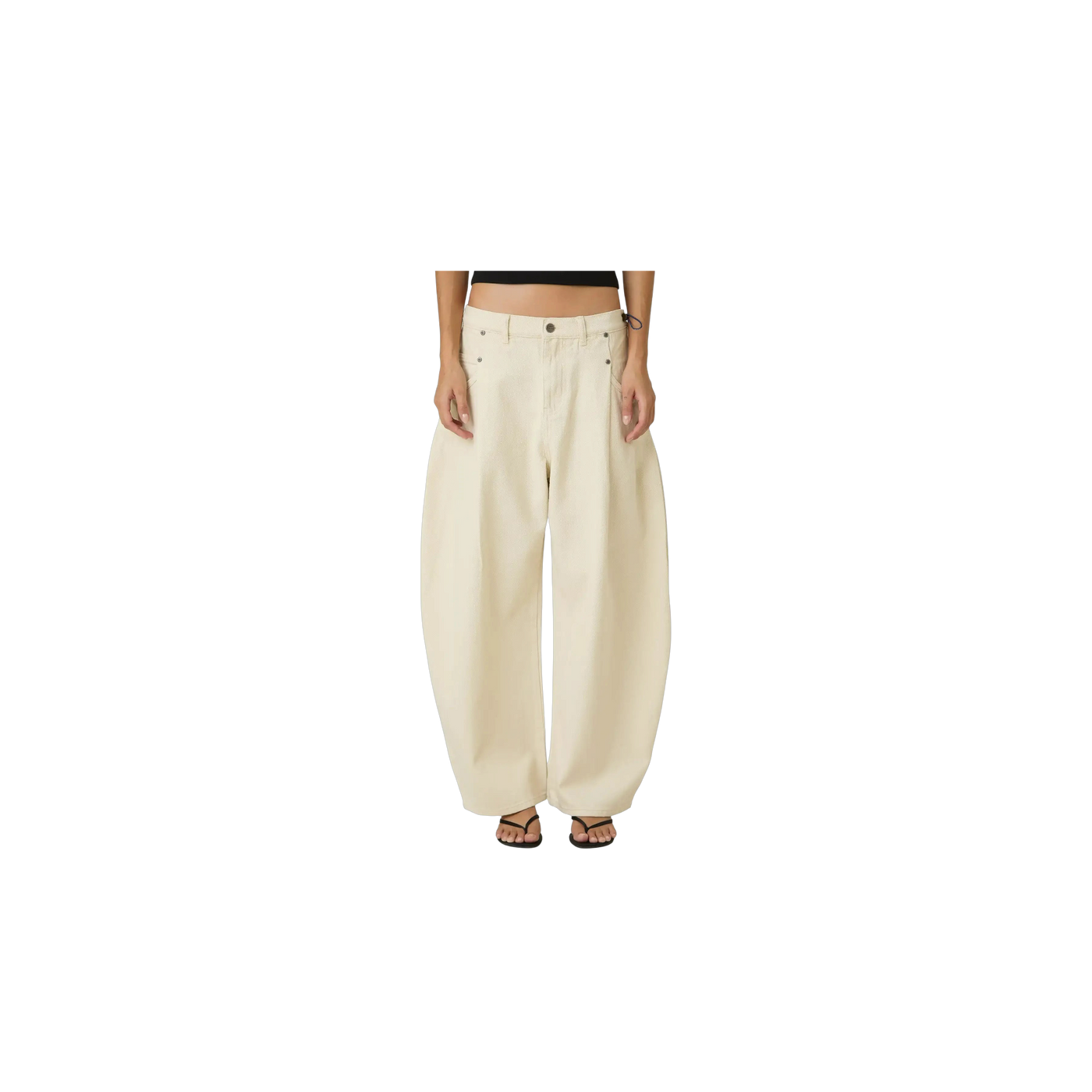 Eme Studios Faros Off Sand Spike Denim Pants