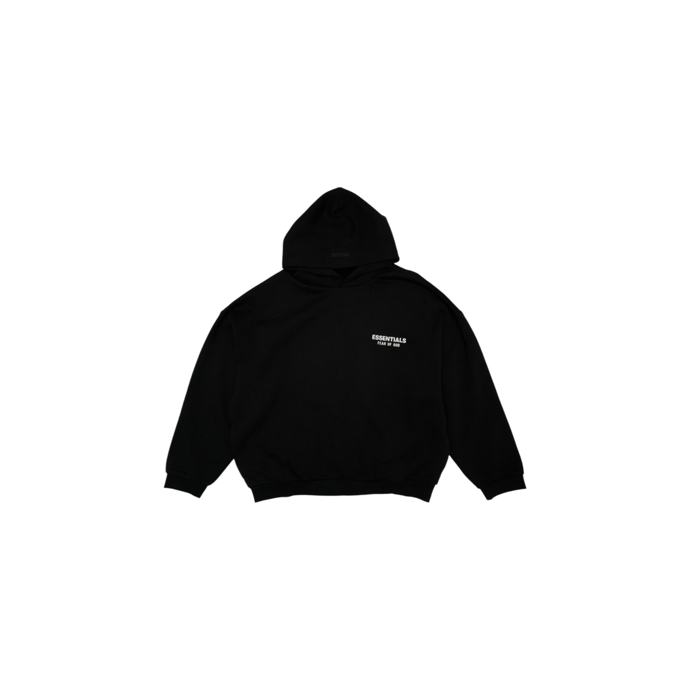 Fear of God Essentials Fleece Hoodie (FW24) Black