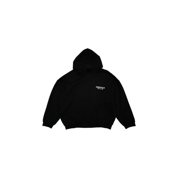 Fear of God Essentials Fleece Hoodie (FW24) Black