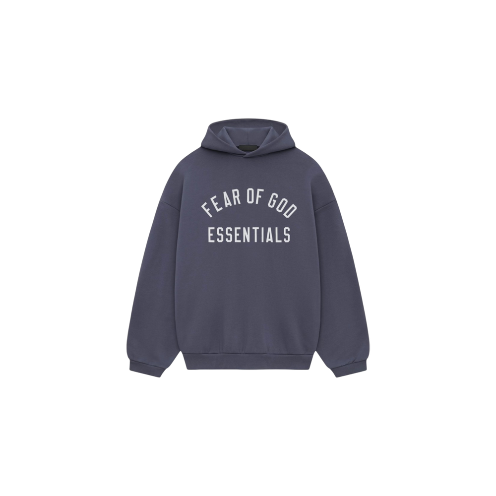 Fear of God Essentials Fleece Hoodie Marine