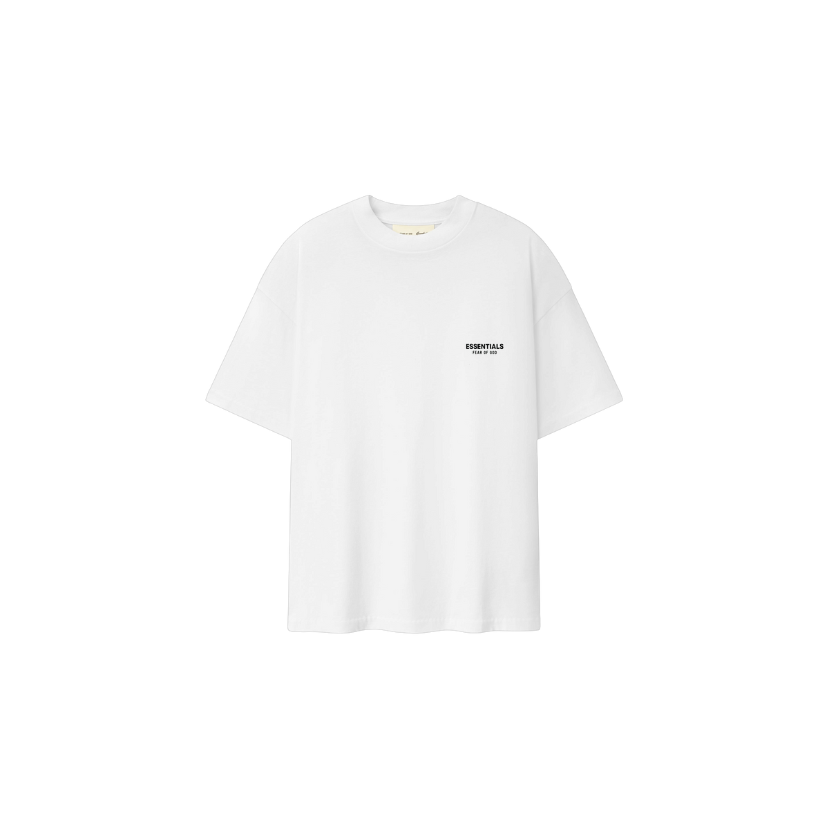 Remera Fear of God Essentials Classic Bright White