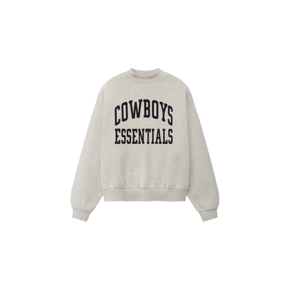 Buzo Fear of God Essentials Dallas Cowboys Training Camp Boxy Fit Light Heather