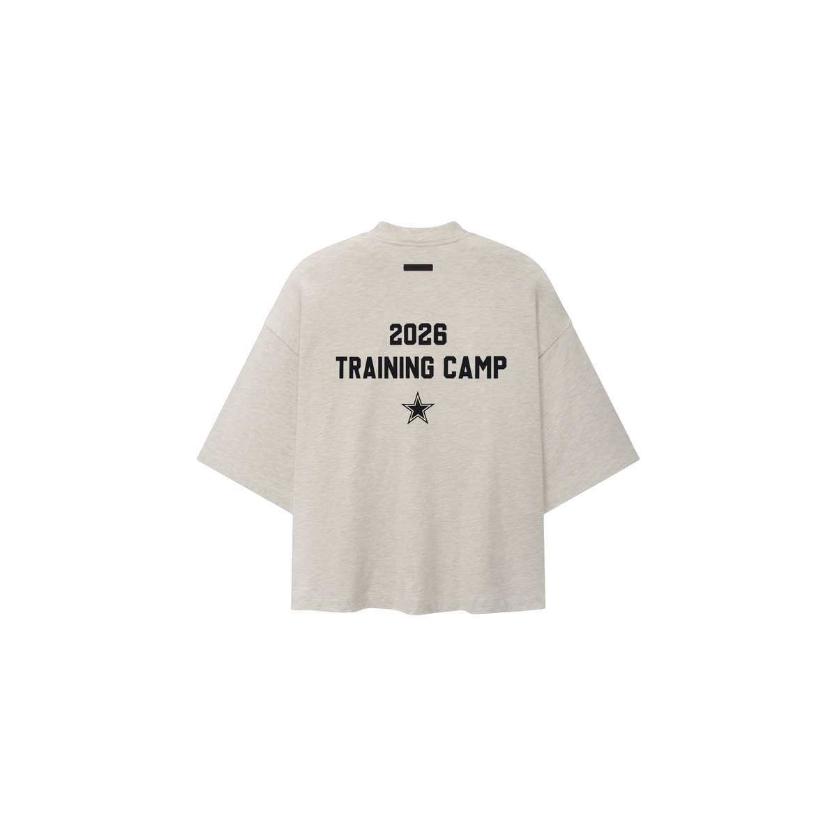 Remera Fear of God Essentials Dallas Cowboys Training Camp Light Heather