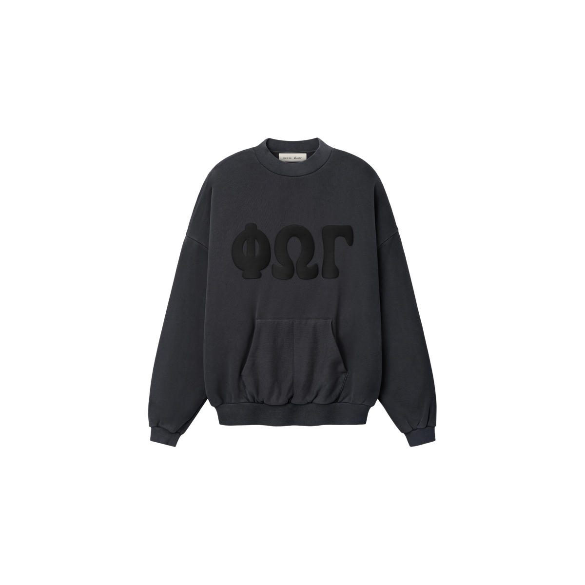 Buzo Fear of God Essentials 90s Washed Iron Grey