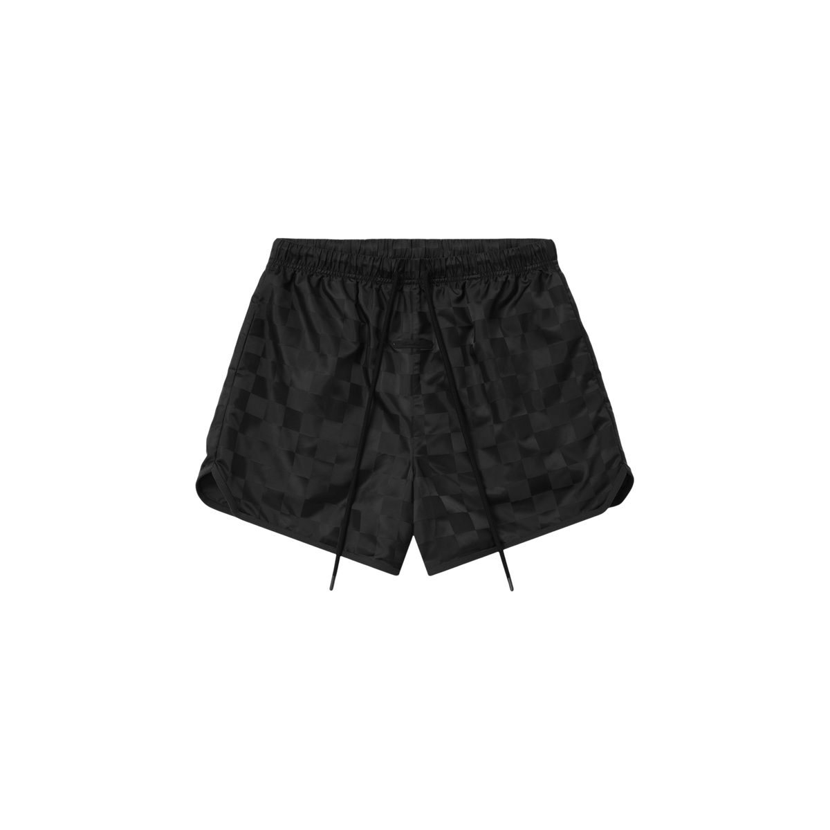 Shorts Fear of God Essentials Nylon Checkered Gym Vintage Black