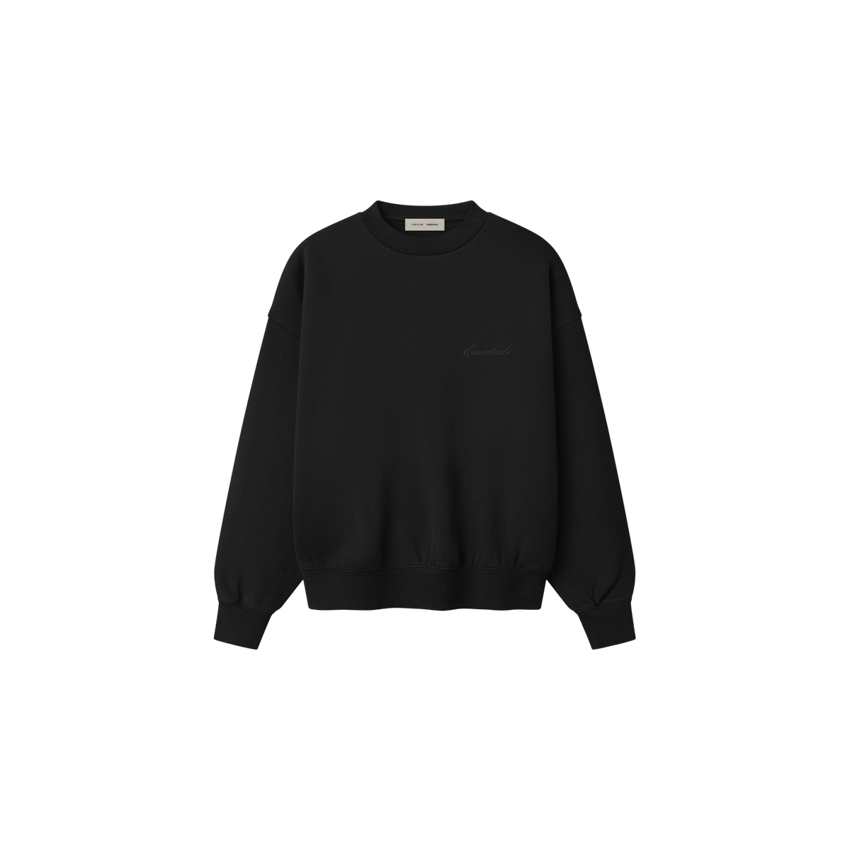 Buzo Fear of God Essentials Signature Classic Vintage Black