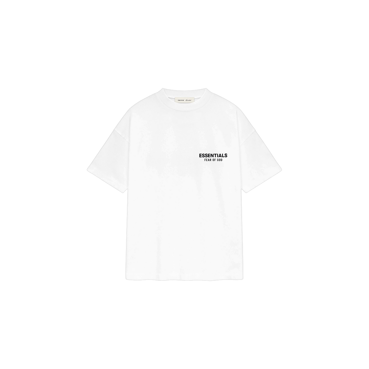Remera Fear of God Essentials Classic Bright White