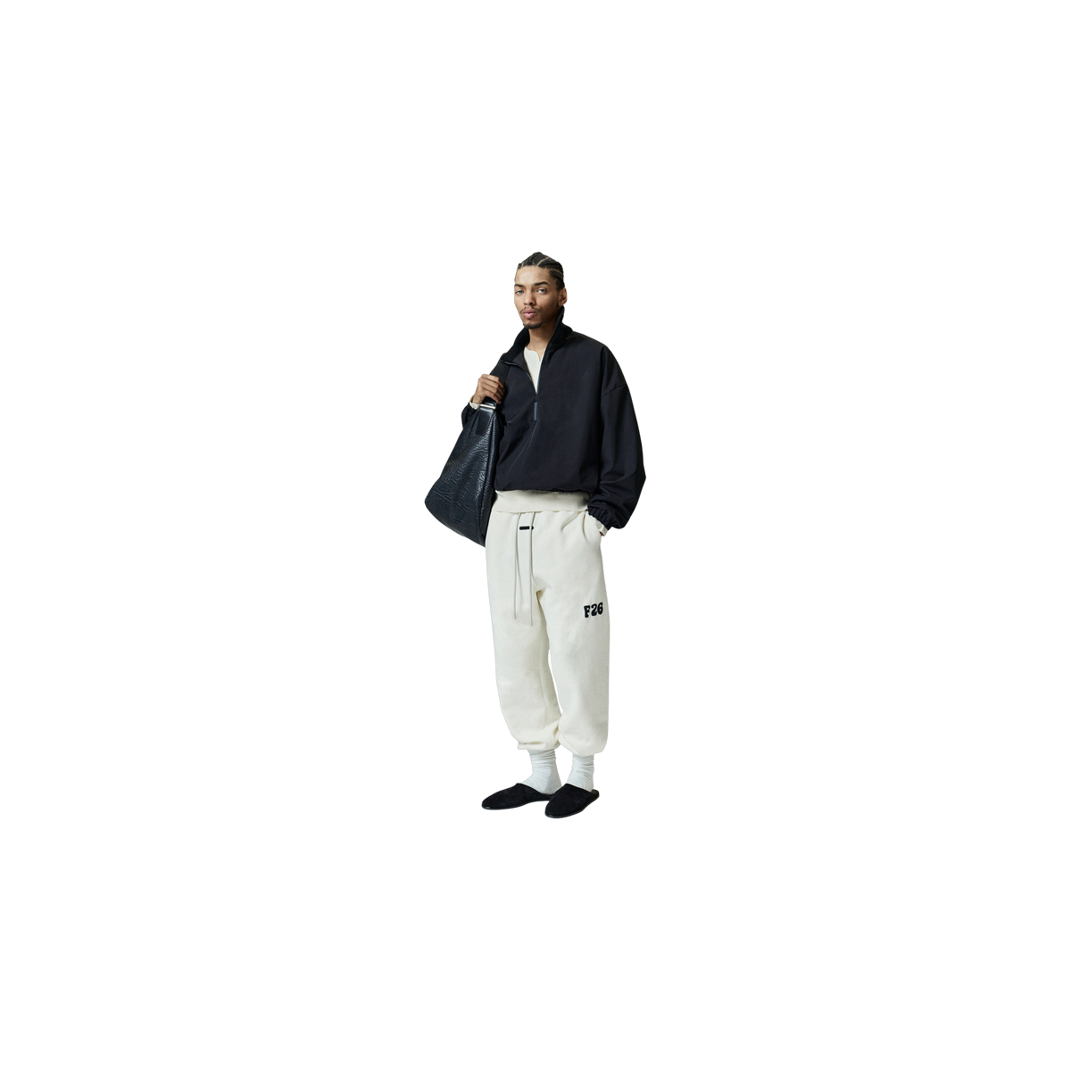 Jogging Fear of God Essentials Classic Fleece Washed Ivory
