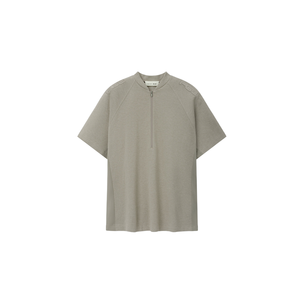 Buzo Fear of God Essentials Classic Half Zip Raglan Pyrite Heather