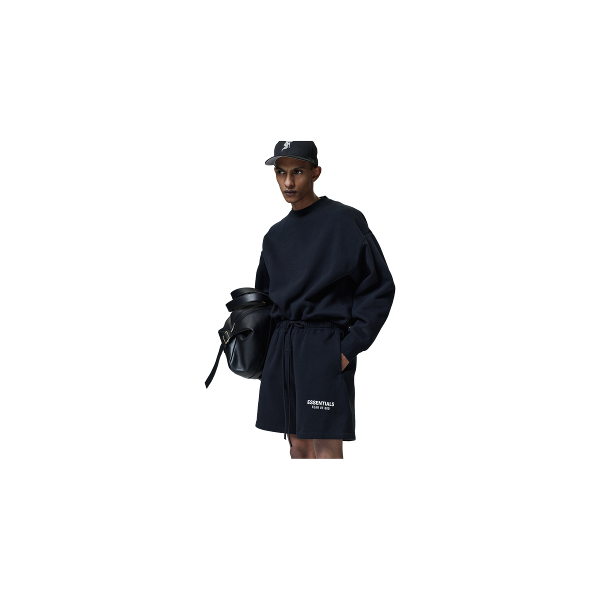 Shorts Fear of God Essentials Classic Vintage Black