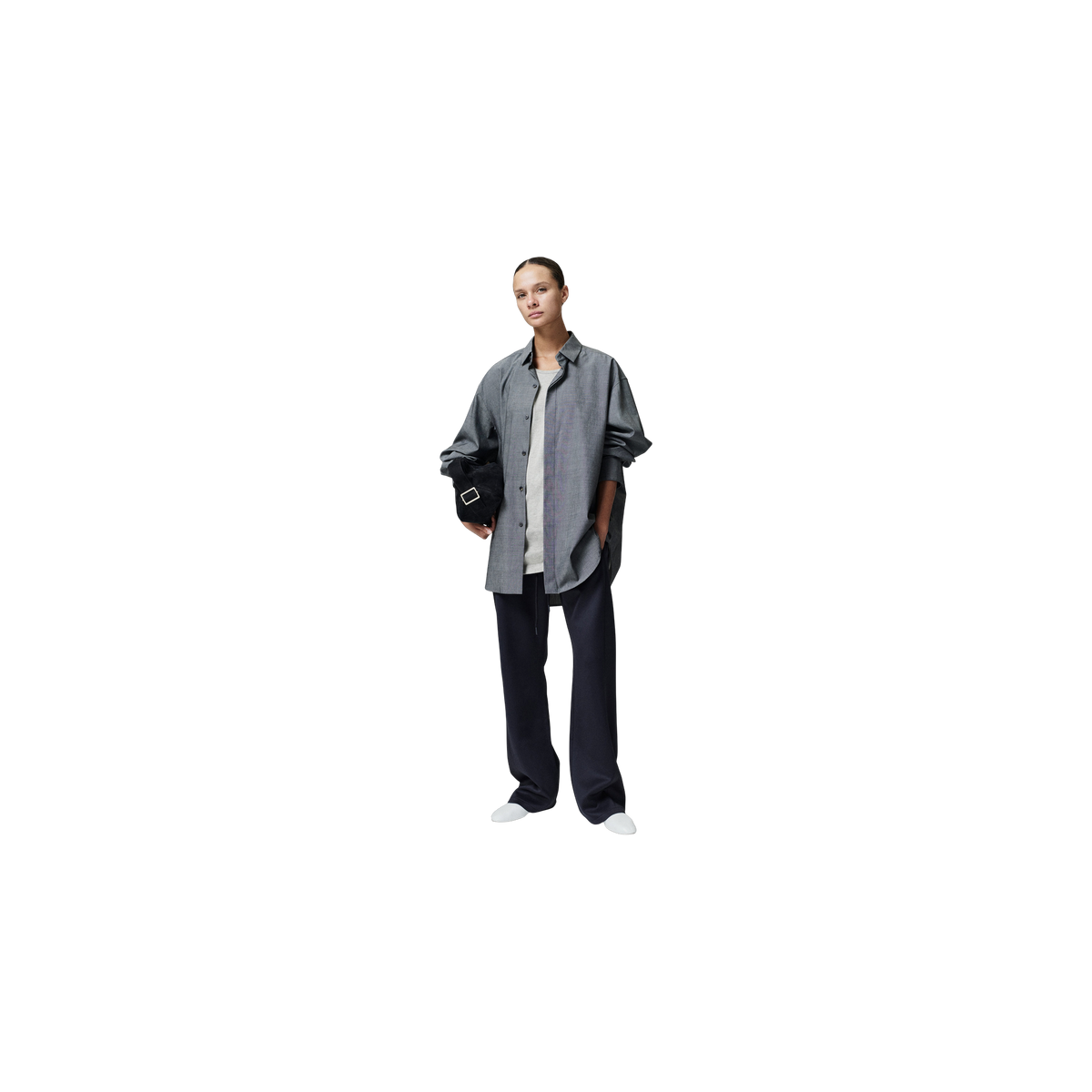 Remera Fear of God Essentials Tricot Classic Trackpant Negro