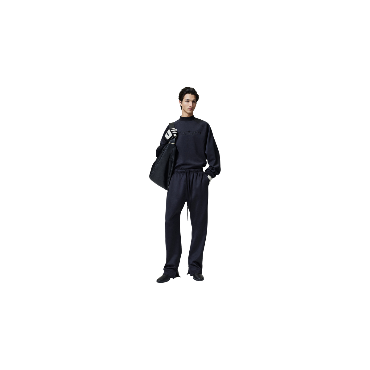 Remera Fear of God Essentials Tricot Classic Trackpant Negro