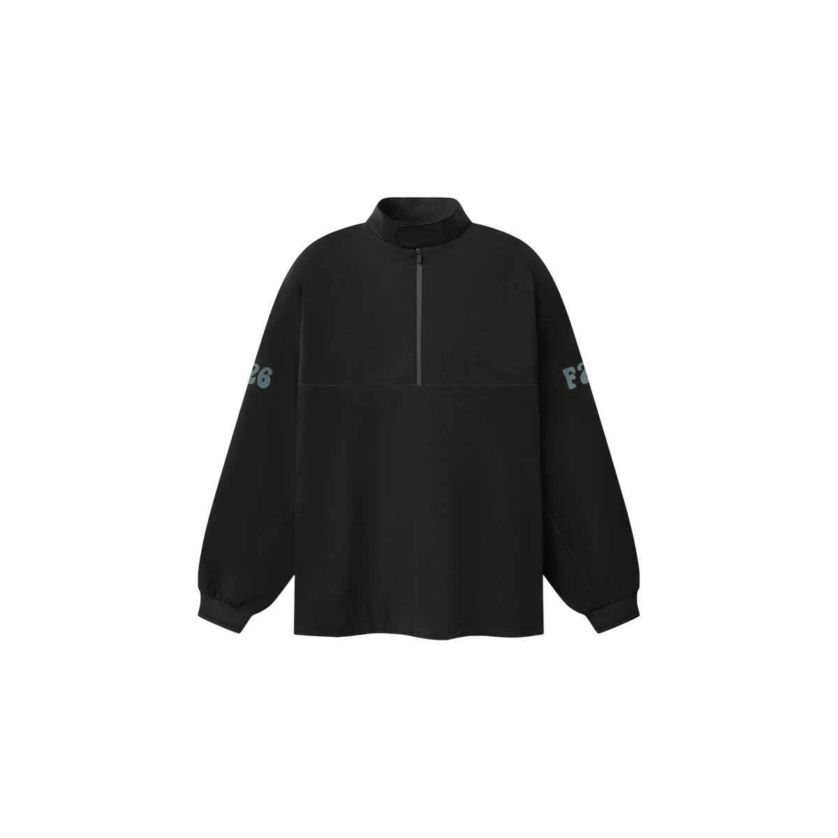 Buzo Fear of God Essentials Half Zip Vintage Black