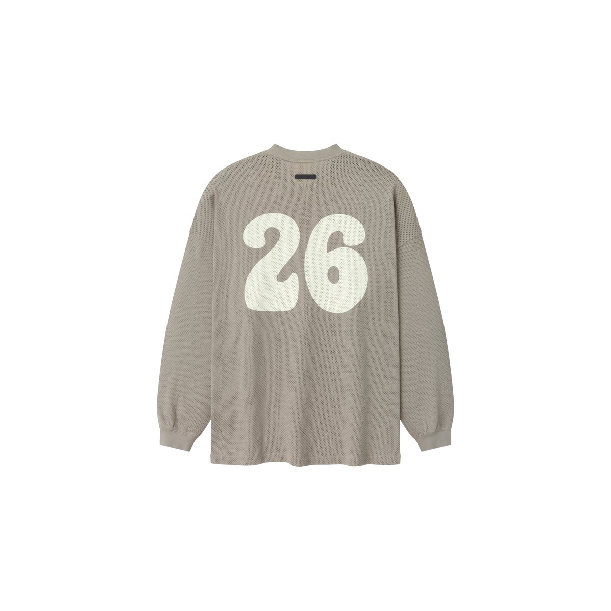 Remera Manga Larga Fear of God Essentials Sport Mesh Merch Seal