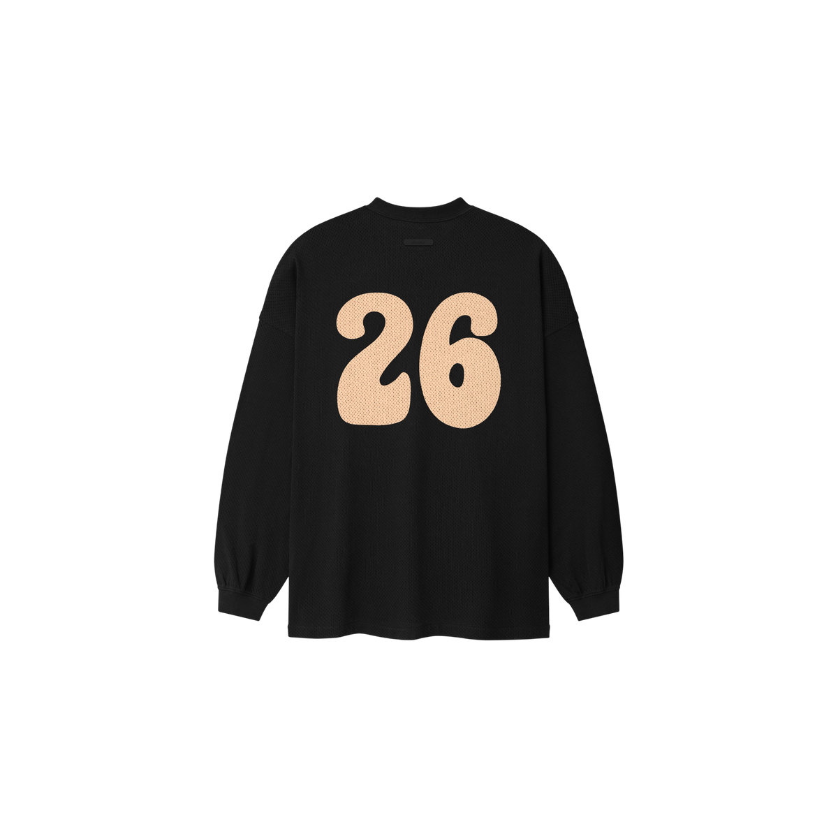 Remera Manga Larga Fear of God Essentials Sport Mesh Merch Vintage Black