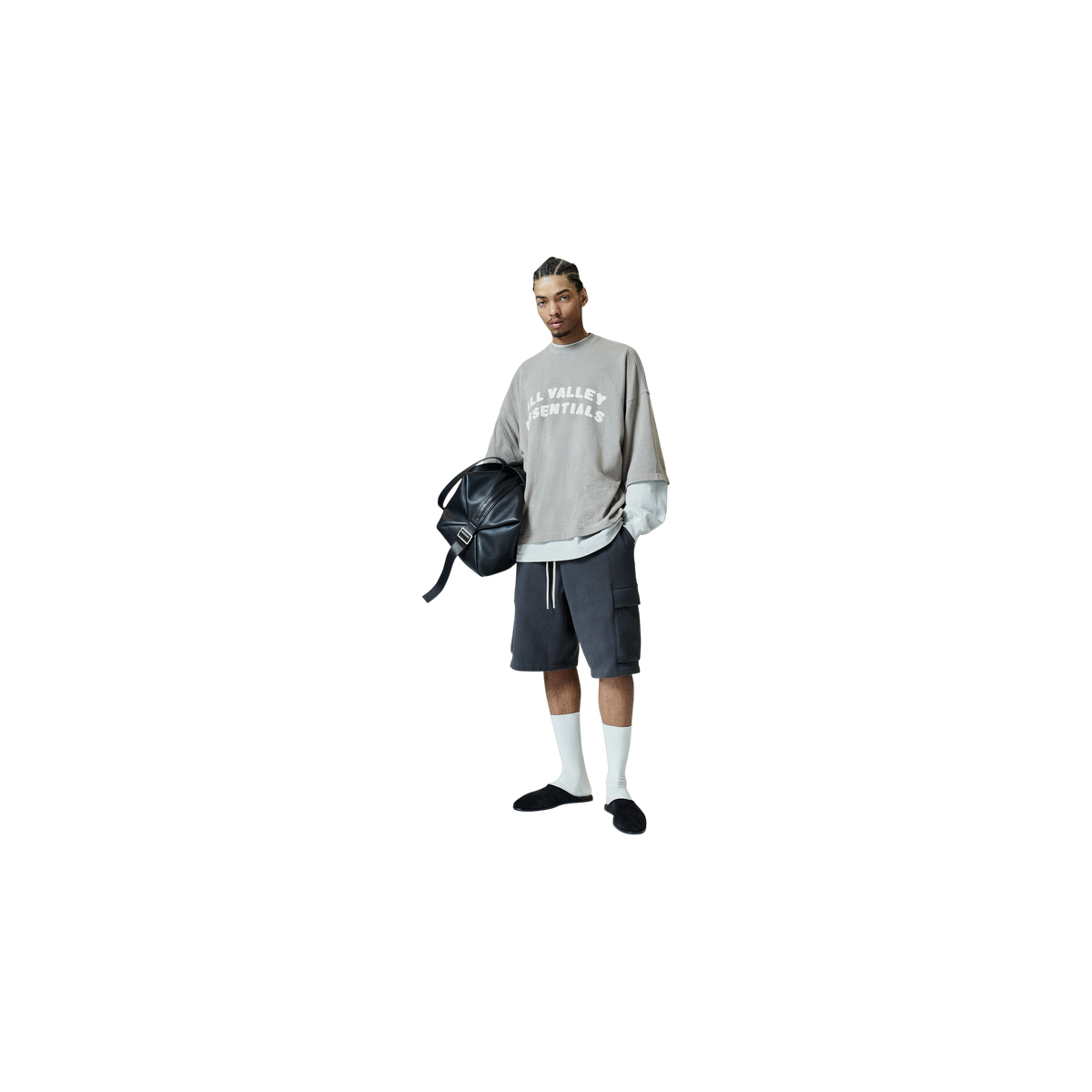 Remera Fear of God Essentials Sport Mesh Merch Boxy Fit Seal