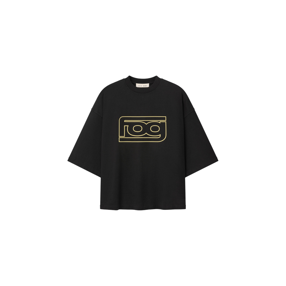 Remera Fear of God Essentials Merch Washed Vintage Black