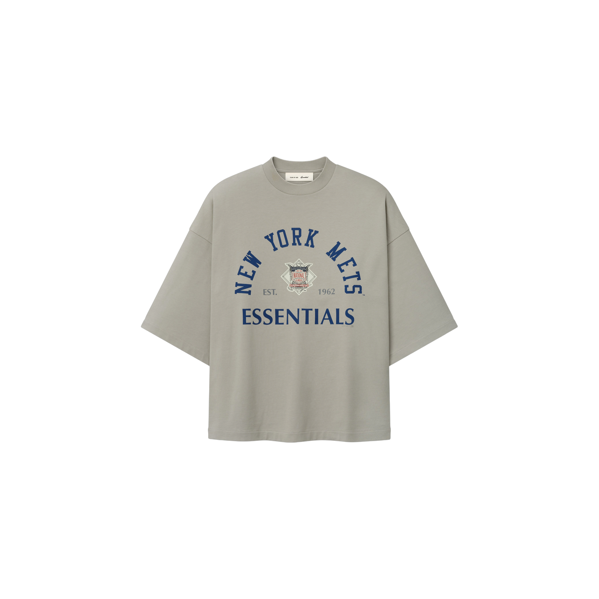 Remera Fear of God Essentials Mets National League Merch Seal