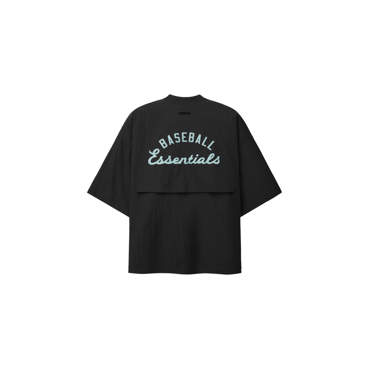 Remera Fear of God Essentials Mlb 3 4 Sleeve Negro