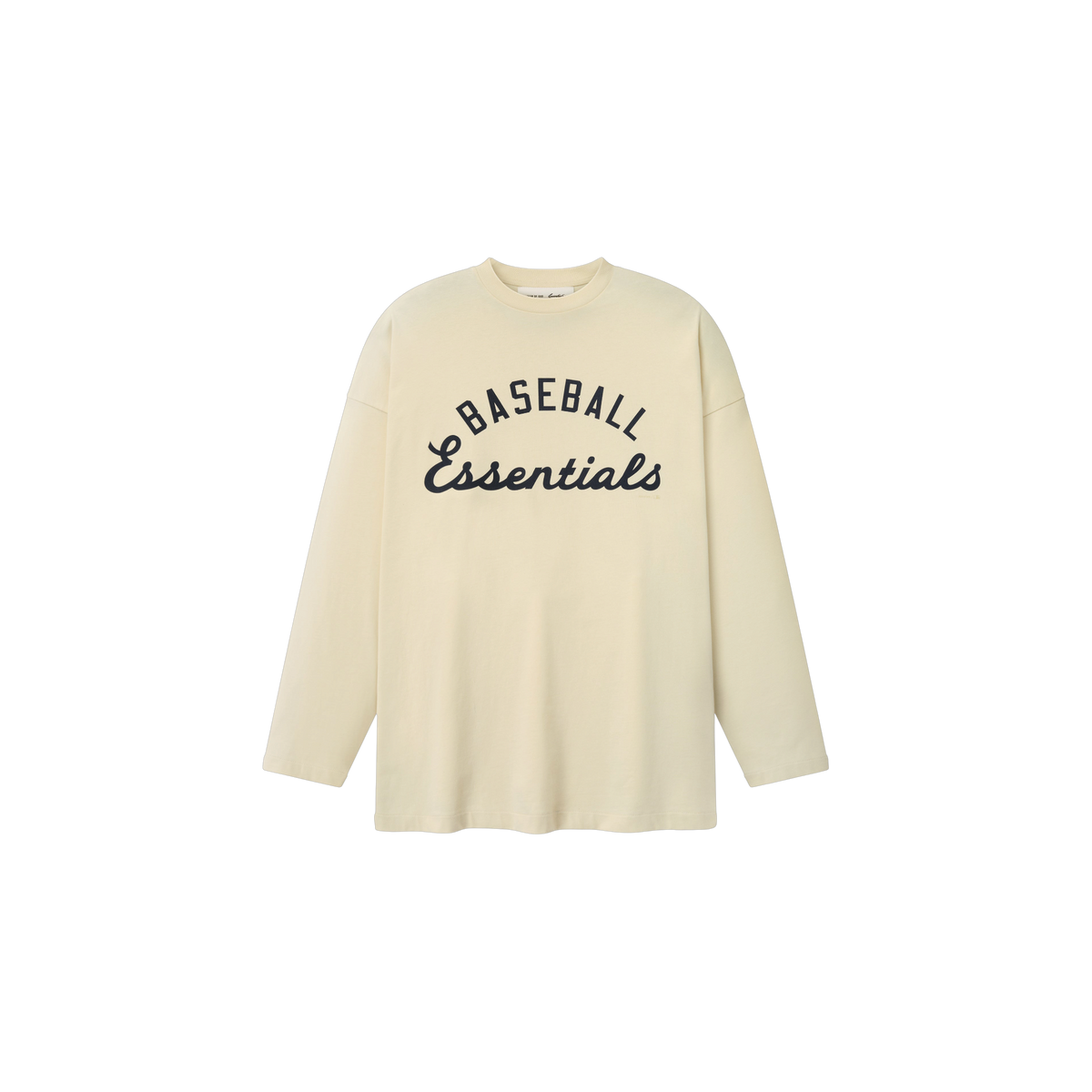 Remera Manga Larga Fear of God Essentials Mlb Boxy Oat