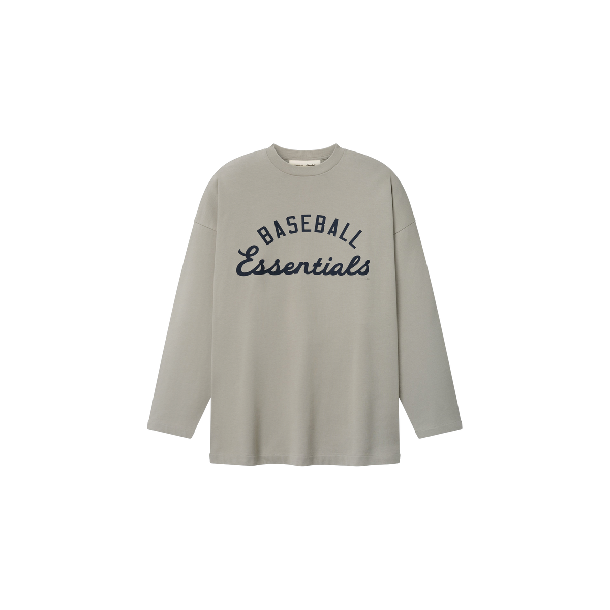 Remera Manga Larga Fear of God Essentials Mlb Boxy Seal