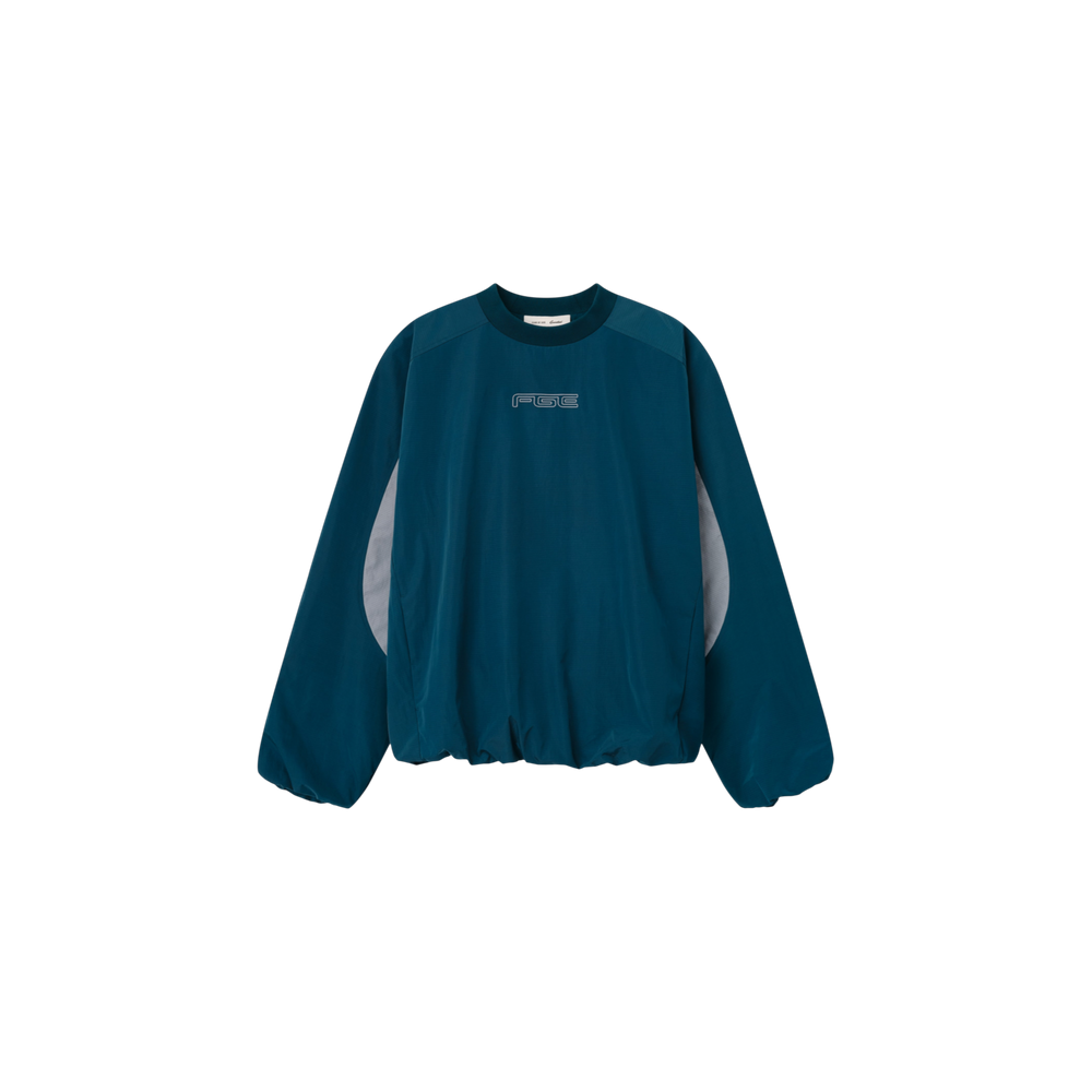 Campera Fear of God Essentials Ripstop Modern Mockneck Night Sea