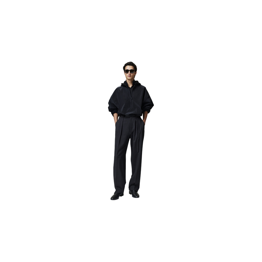 Buzo Fear of God Essentials Ripstop Moto Half Zip Negro