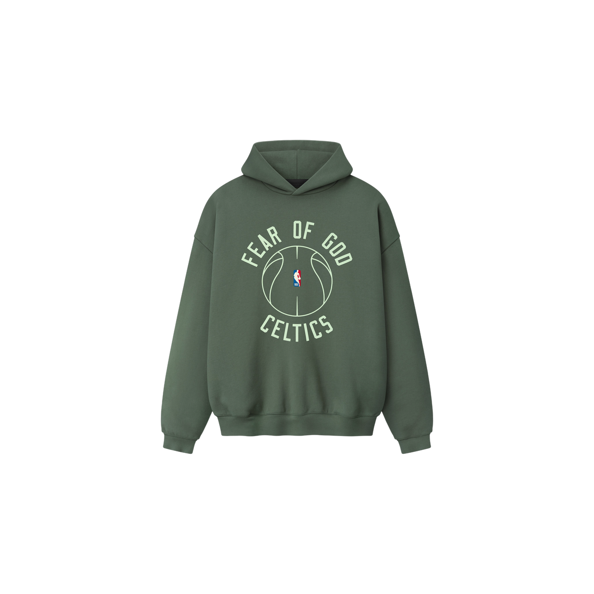 Buzo Fear of God Essentials Celtics x Barkley Hendricks 90s Balsam Green