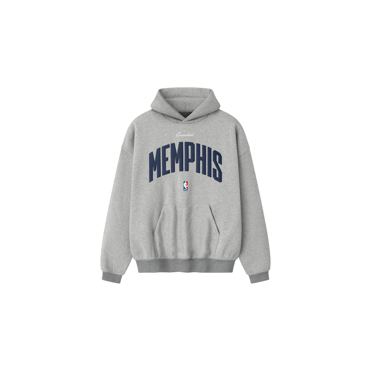 Buzo Fear of God Essentials Memphis Grizzlies 90s Concrete Heather