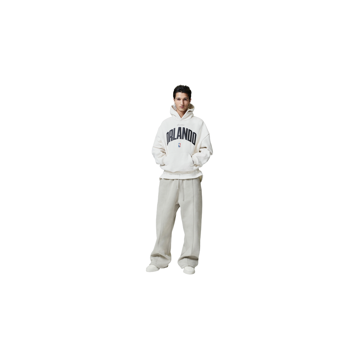 Buzo Fear of God Essentials Orlando Magic 90s Cream White
