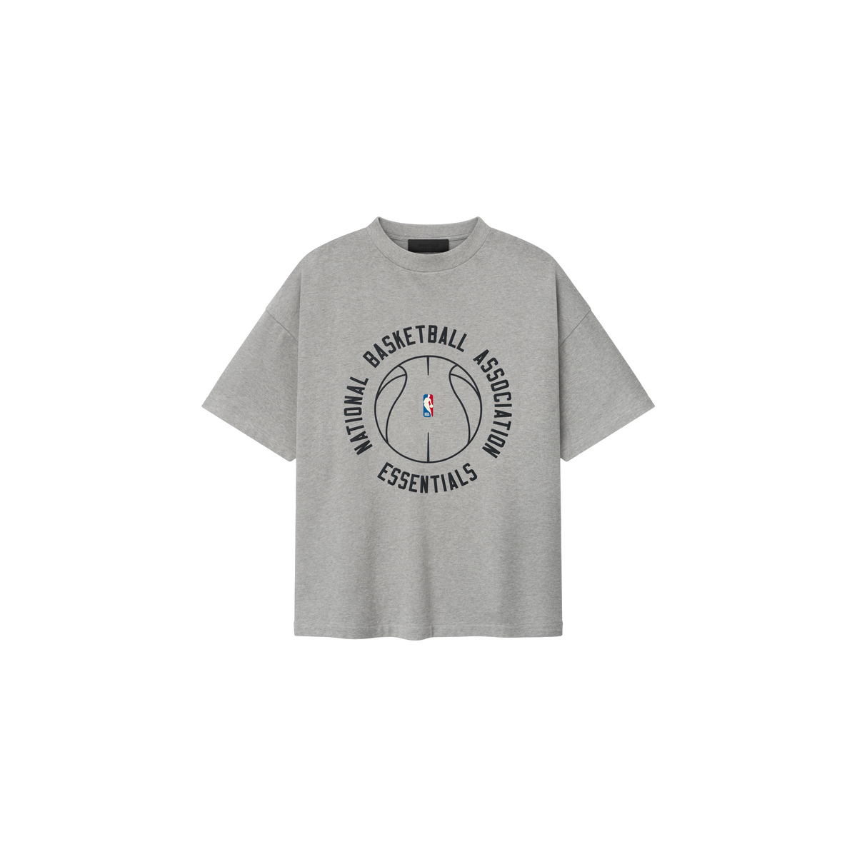 Remera Fear of God Essentials Nba x Barkley Hendricks 90s Concrete Heather